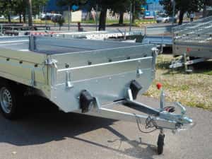 Remorca auto premium 750 kg ,tandem,Produs in Romania RAR Cadou — miniatura 8