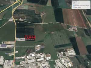 Vand teren 2.66 ha in zona industriala Vest ! — miniatura 1
