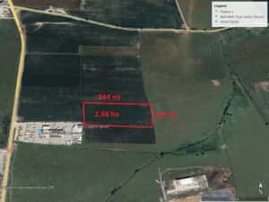 Vand teren 2.66 ha in zona industriala Vest ! — miniatura 2