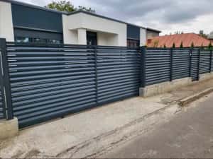 Garduri și porți stil jaluzele sipca metalica tablă cutata — miniatura 5