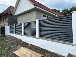 Garduri și porți stil jaluzele sipca metalica tablă cutata — miniatura 6