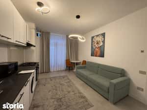 Apartament mobilat si utilat, curte engleza, liber — miniatura 6