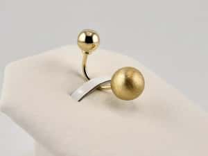 Piercing din aur de 14k, 1.15g | GlobalCash.ro #GR122326 — miniatura 4