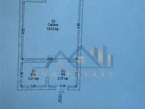 Apartament 1 camera, Et.6, 32 mp - Zona Circumvalatiunii — miniatura 3