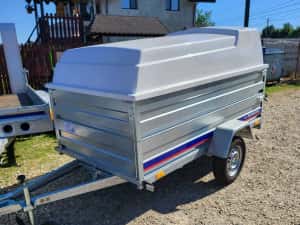 Remorci si platforme auto NOI, Pret de importator!!! — miniatura 3