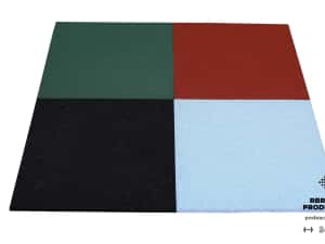 Pavele din cauciuc, patrate, 100x100 cm , grosime 20 mm, sala fitness — miniatura 6