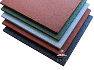 Pavele din cauciuc, patrate, 100x100 cm , grosime 20 mm, sala fitness — miniatura 7