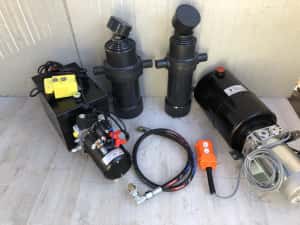 Kit basculare cilindru  basculare 7 tone pompa 2,5 kw — miniatura 2
