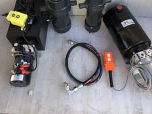 Kit basculare cilindru  basculare 7 tone pompa 2,5 kw — miniatura 3