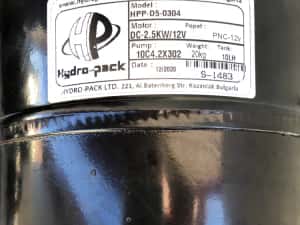 Kit basculare cilindru  basculare 7 tone pompa 2,5 kw — miniatura 4