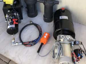 Kit basculare cilindru  basculare 7 tone pompa 2,5 kw — miniatura 5