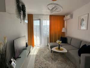 Apartament 2 camere, 48.5mp+9.9mp balcon,centrala, metrou,Hils Brauner — miniatura 1
