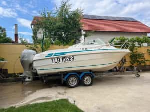 Barca jeanneau leader 545 motor Honda 90cai 4t și peridoc