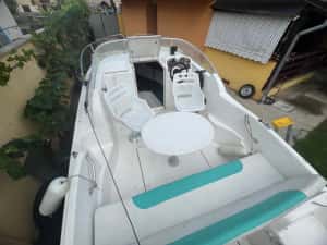 Barca jeanneau leader 545 motor Honda 90cai 4t și peridoc — miniatura 6