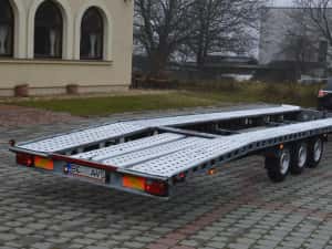 *RATE*Platforma auto Wiola W5 3axe 8.5M 2auto 3500kg unic proprietar! — miniatura 2