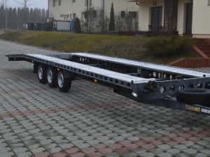 *RATE*Platforma auto Wiola W5 3axe 8.5M 2auto 3500kg unic proprietar! — miniatura 3