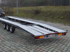 *RATE*Platforma auto Wiola W5 3axe 8.5M 2auto 3500kg unic proprietar! — miniatura 4