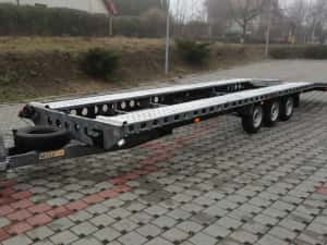 *RATE*Platforma auto Wiola W5 3axe 8.5M 2auto 3500kg unic proprietar! — miniatura 7