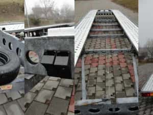 *RATE*Platforma auto Wiola W5 3axe 8.5M 2auto 3500kg unic proprietar! — miniatura 8