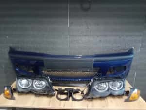 Bara fata Albastru A07 M-LOOK + Faruri + semnalizare BMW E46 facelift — miniatura 1