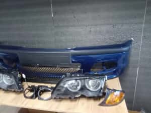 Bara fata Albastru A07 M-LOOK + Faruri + semnalizare BMW E46 facelift — miniatura 2