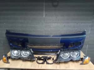 Bara fata Albastru A07 M-LOOK + Faruri + semnalizare BMW E46 facelift — miniatura 4