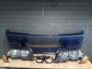 Bara fata Albastru A07 M-LOOK + Faruri + semnalizare BMW E46 facelift — miniatura 7