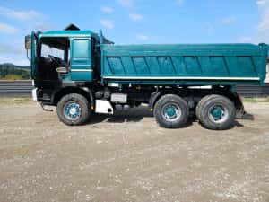 Basculantā Man 6x4 Maxim admisā pe acte 26 tone 460 CP An fabricatie 2001 Rulaj: 700 000 km ìn stare bunā de functionare, — miniatura 6