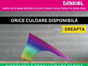 Aripa fata BMW Seria 3 E92/E93 Coupe Cabrio stanga-dreapta NOUA 06-10 — miniatura 2