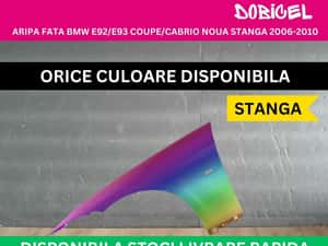 Aripa fata BMW Seria 3 E92/E93 Coupe Cabrio stanga-dreapta NOUA 06-10 — miniatura 5