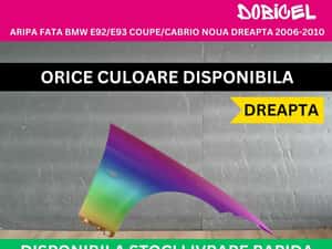 Aripa fata BMW Seria 3 E92/E93 Coupe Cabrio stanga-dreapta NOUA 06-10 — miniatura 6