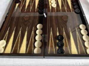 Joc Table - model CLASIC (joc de Table) NOU - Lux lemn lacuit. SIGILAT — miniatura 3