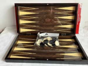 Joc Table - model CLASIC (joc de Table) NOU - Lux lemn lacuit. SIGILAT — miniatura 4
