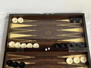Joc Table - model CLASIC (joc de Table) NOU - Lux lemn lacuit. SIGILAT — miniatura 5