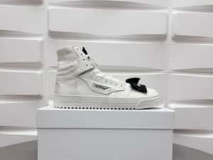 Off-White 3.0 Off Court High-Top Sneakers – White/Black Tag — miniatura 2