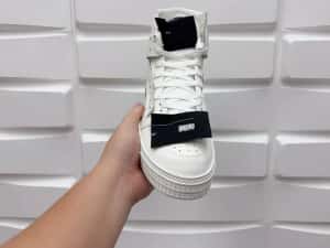 Off-White 3.0 Off Court High-Top Sneakers – White/Black Tag — miniatura 4