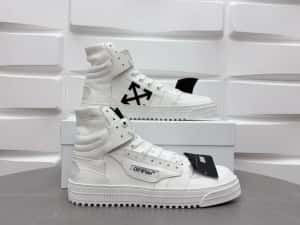 Off-White 3.0 Off Court High-Top Sneakers – White/Black Tag — miniatura 5