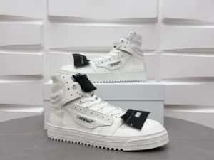Off-White 3.0 Off Court High-Top Sneakers – White/Black Tag — miniatura 6