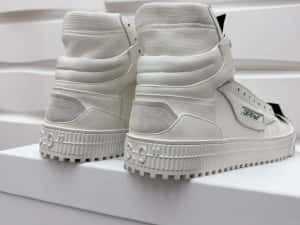 Off-White 3.0 Off Court High-Top Sneakers – White/Black Tag — miniatura 7