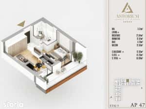 AP. 2CAM. IN PROIECTUL ASTORIUM LIFE / BLOC FINALIZAT. PALLADY! — miniatura 5