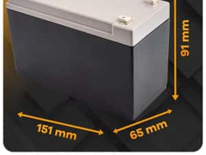 Baterie, acumulator universal Litiu-Ion pentru vermorel, pompa — miniatura 6