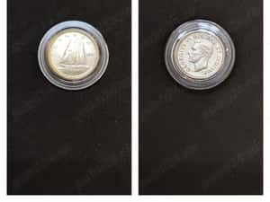 Moneda argint 10 Cents, CANADA, 1943