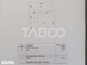 Studio de vanzare 36mp utili + terasa 12 mp la pret de DEZVOLTATOR — miniatura 4
