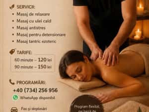 masaj de relaxare