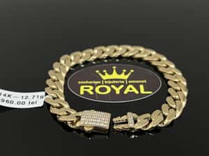 Bijuteria Royal CB : Bratara dama aur 14k 12,71gr — miniatura 7