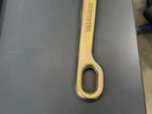 Carlig J universal 15” platforma tractari / recuperari auto / troliu — miniatura 9