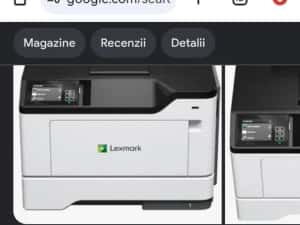 Imprimanta Lexmark ms531dw last toner alb negru  pret mic pe pagina printata — miniatura 3