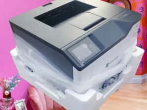 Imprimanta Lexmark ms531dw last toner alb negru  pret mic pe pagina printata — miniatura 5