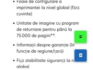 Imprimanta Lexmark ms531dw last toner alb negru  pret mic pe pagina printata — miniatura 8