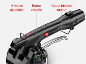 Vibrator profesional gresie OLIMPIA - 1/2 baterii 3000mAh — miniatura 4